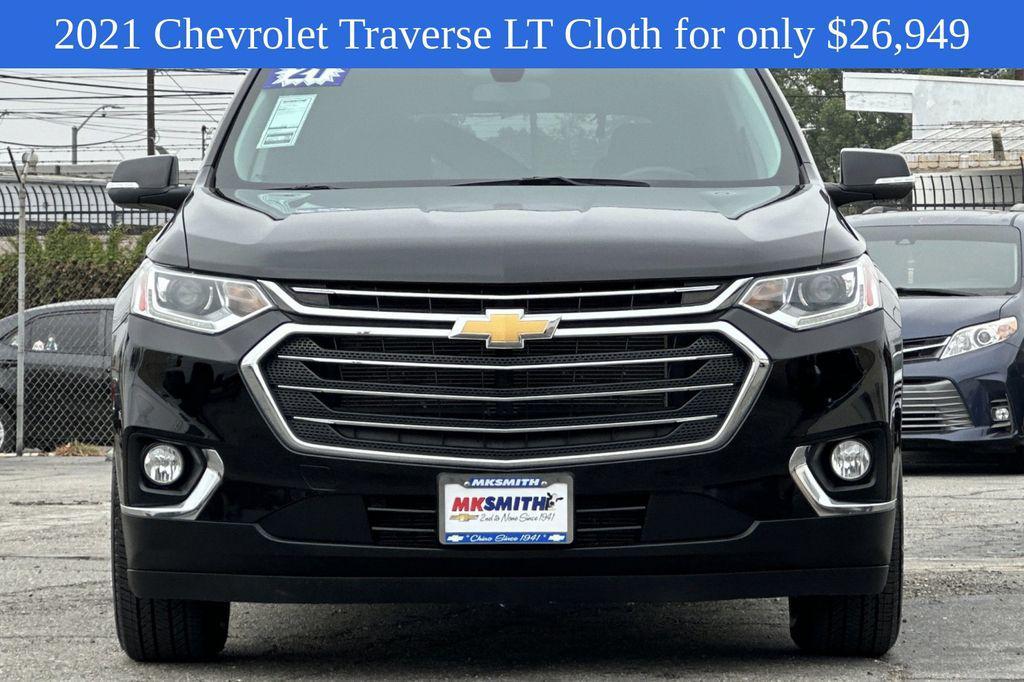 used 2021 Chevrolet Traverse car, priced at $26,949