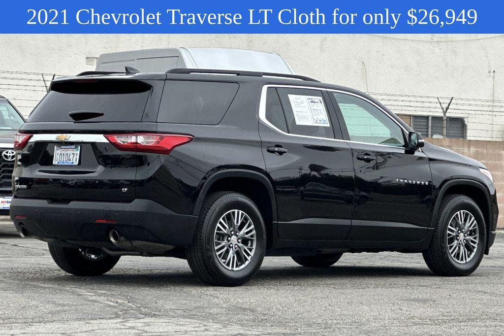 used 2021 Chevrolet Traverse car, priced at $26,949
