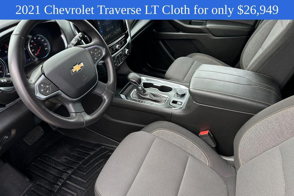 used 2021 Chevrolet Traverse car, priced at $26,949