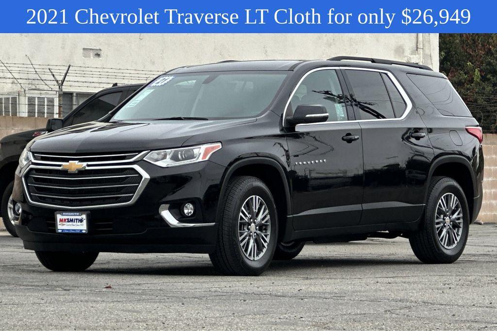 used 2021 Chevrolet Traverse car, priced at $26,949