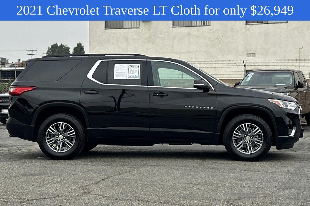 used 2021 Chevrolet Traverse car, priced at $26,949