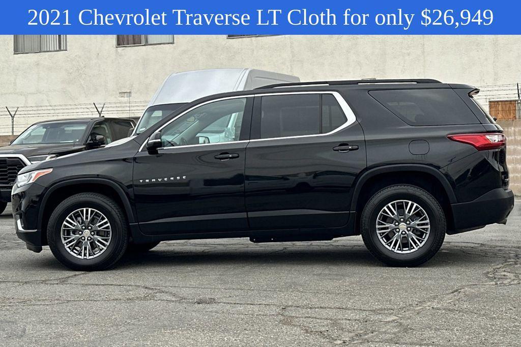 used 2021 Chevrolet Traverse car, priced at $26,949