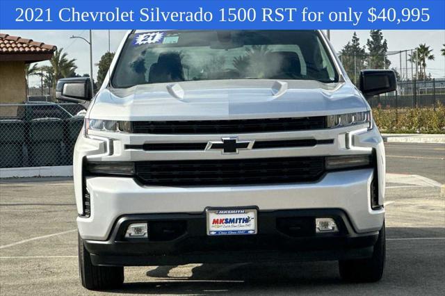 used 2021 Chevrolet Silverado 1500 car, priced at $40,995