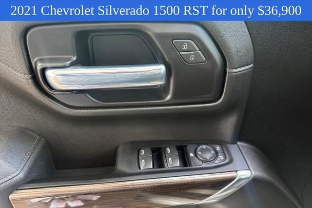 used 2021 Chevrolet Silverado 1500 car, priced at $36,900