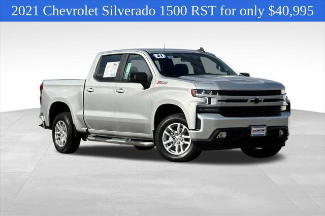 used 2021 Chevrolet Silverado 1500 car, priced at $40,995