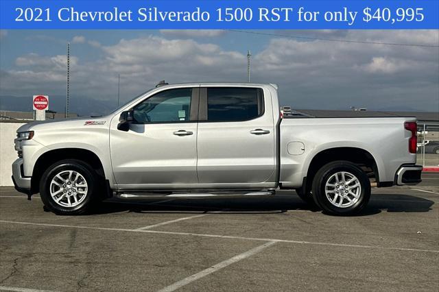 used 2021 Chevrolet Silverado 1500 car, priced at $40,995