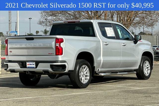 used 2021 Chevrolet Silverado 1500 car, priced at $40,995