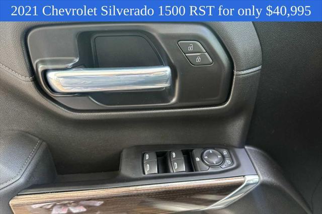 used 2021 Chevrolet Silverado 1500 car, priced at $40,995