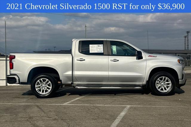 used 2021 Chevrolet Silverado 1500 car, priced at $36,900