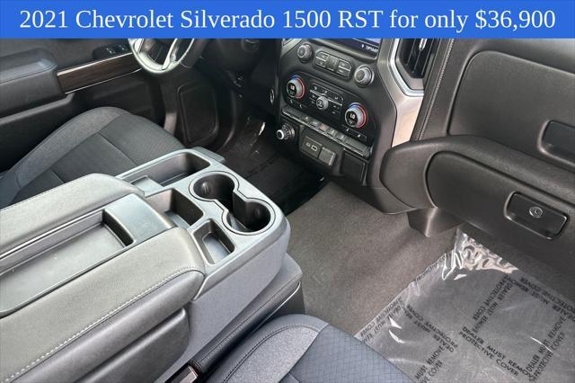 used 2021 Chevrolet Silverado 1500 car, priced at $36,900