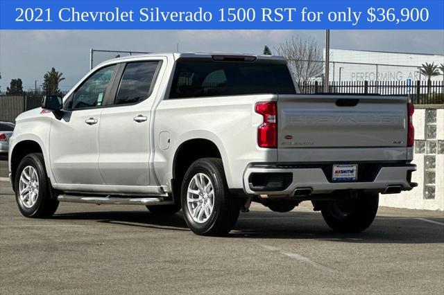 used 2021 Chevrolet Silverado 1500 car, priced at $36,900