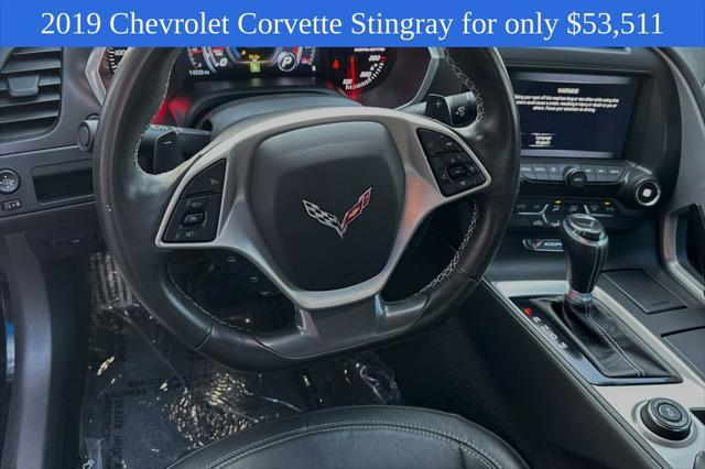 used 2019 Chevrolet Corvette car, priced at $51,999