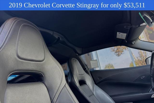 used 2019 Chevrolet Corvette car, priced at $51,999