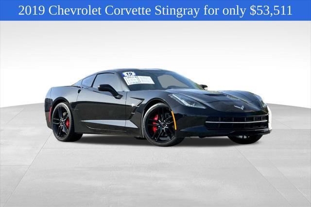 used 2019 Chevrolet Corvette car, priced at $53,511