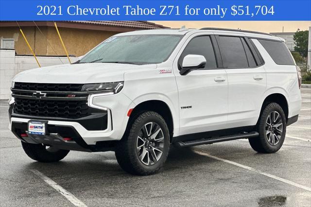 used 2021 Chevrolet Tahoe car, priced at $51,704