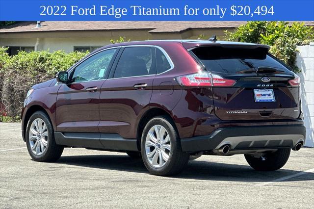 used 2022 Ford Edge car, priced at $20,494