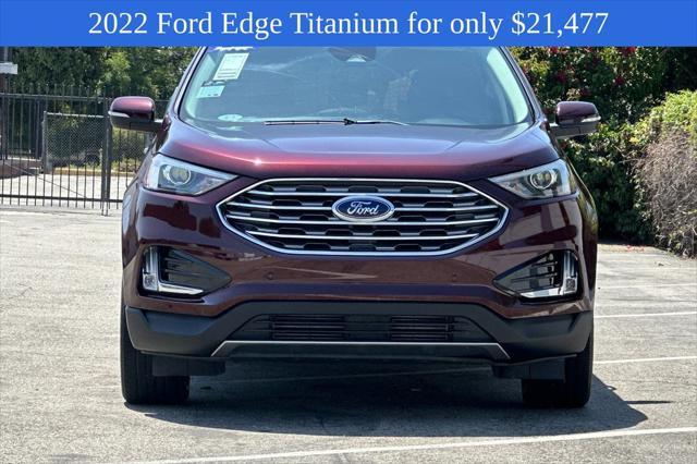 used 2022 Ford Edge car, priced at $21,320