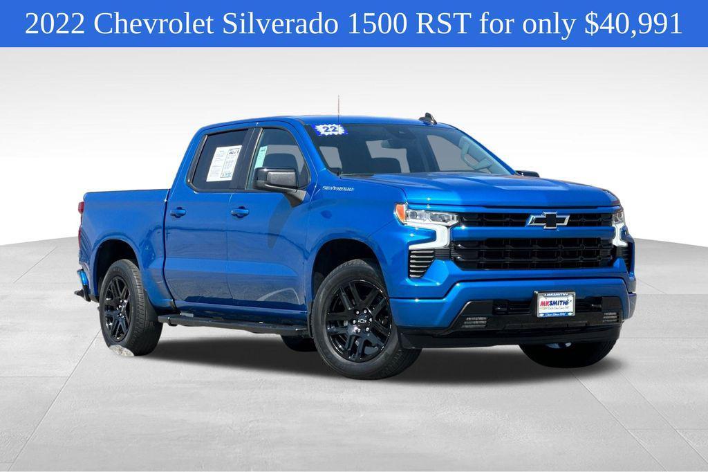 used 2022 Chevrolet Silverado 1500 car, priced at $40,991