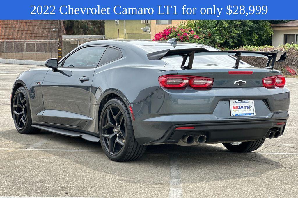 used 2022 Chevrolet Camaro car, priced at $28,999