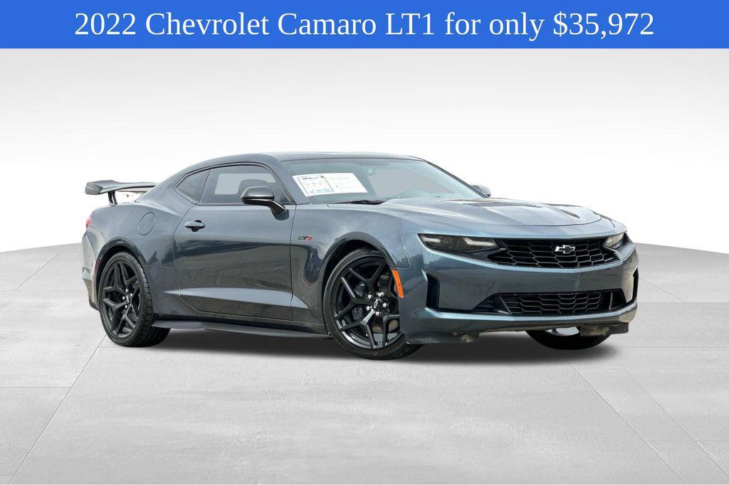 used 2022 Chevrolet Camaro car, priced at $35,972