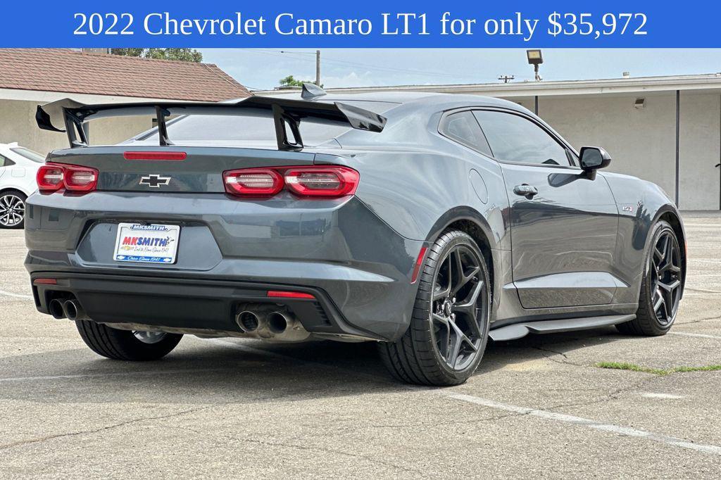 used 2022 Chevrolet Camaro car, priced at $35,972