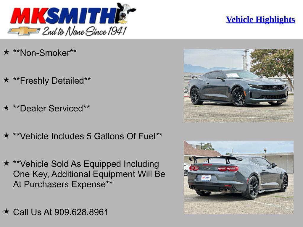 used 2022 Chevrolet Camaro car, priced at $35,972