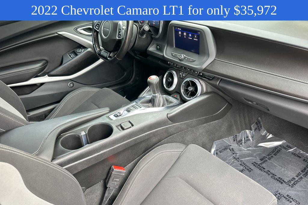 used 2022 Chevrolet Camaro car, priced at $35,972