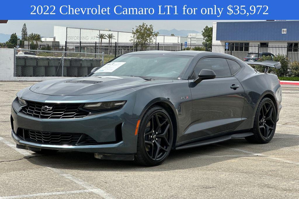 used 2022 Chevrolet Camaro car, priced at $35,972