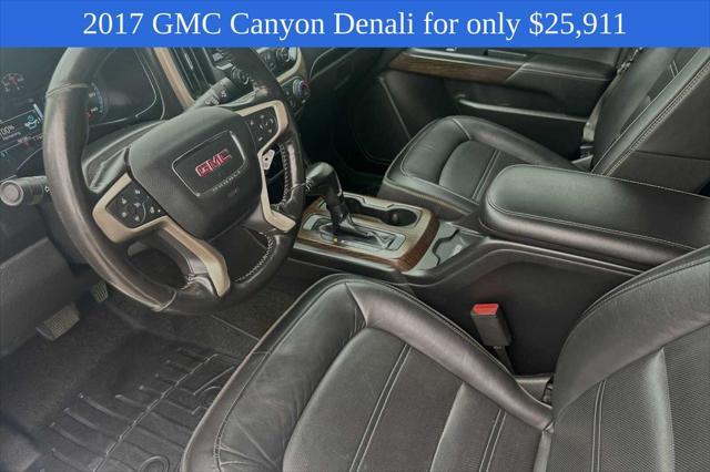 used 2017 GMC Canyon car, priced at $25,911