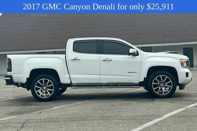 used 2017 GMC Canyon car, priced at $25,911