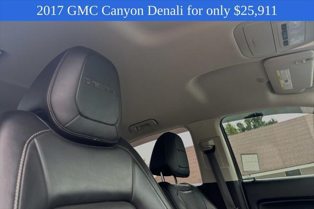 used 2017 GMC Canyon car, priced at $25,911