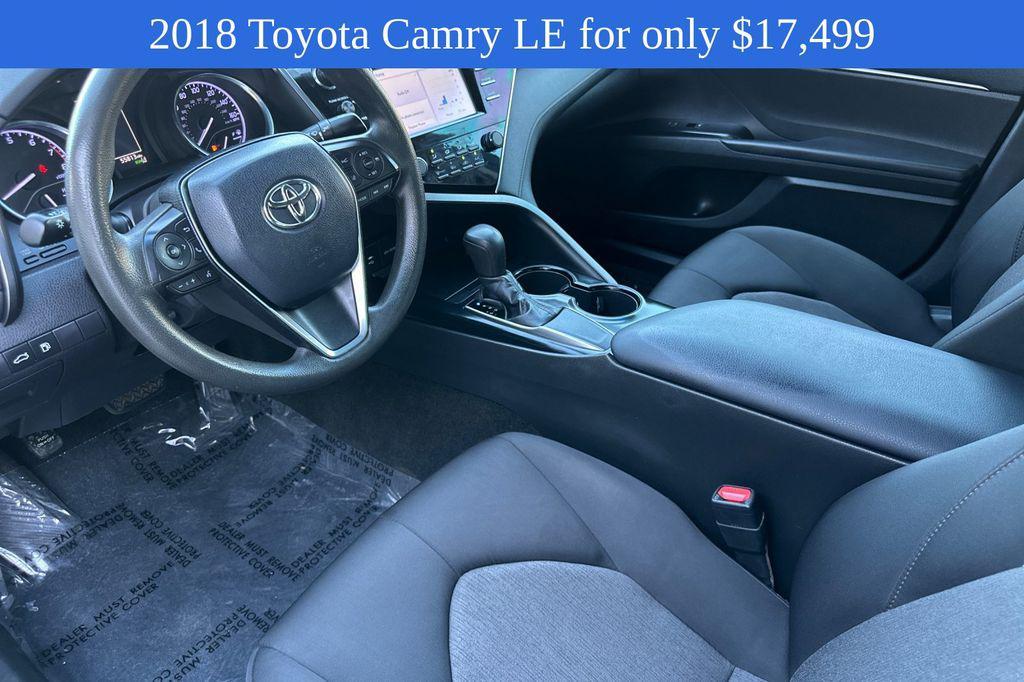 used 2018 Toyota Camry car, priced at $17,499