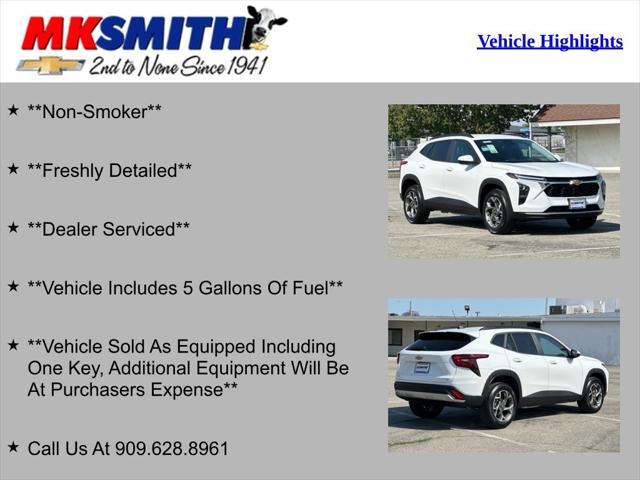 used 2025 Chevrolet Trax car, priced at $24,495