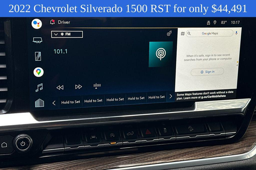 used 2022 Chevrolet Silverado 1500 car, priced at $44,491