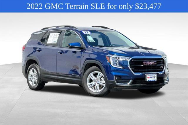 used 2022 GMC Terrain car, priced at $23,477