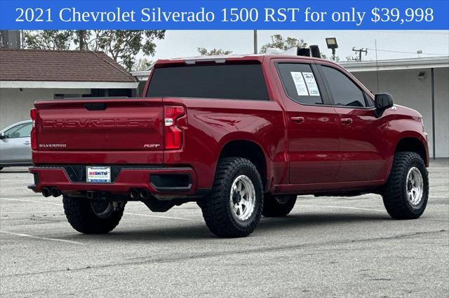used 2021 Chevrolet Silverado 1500 car, priced at $39,998