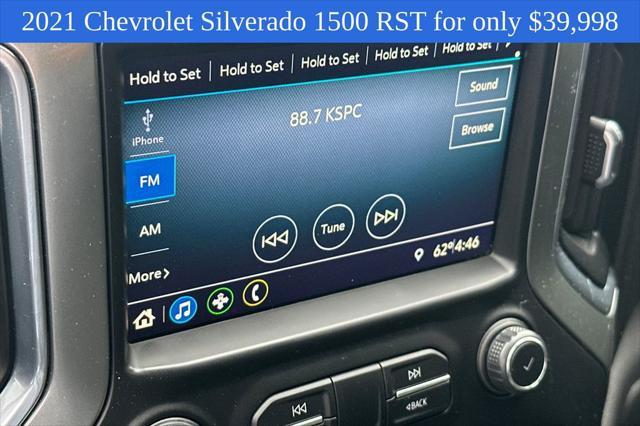 used 2021 Chevrolet Silverado 1500 car, priced at $39,998