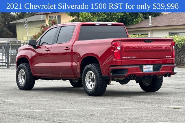 used 2021 Chevrolet Silverado 1500 car, priced at $39,998