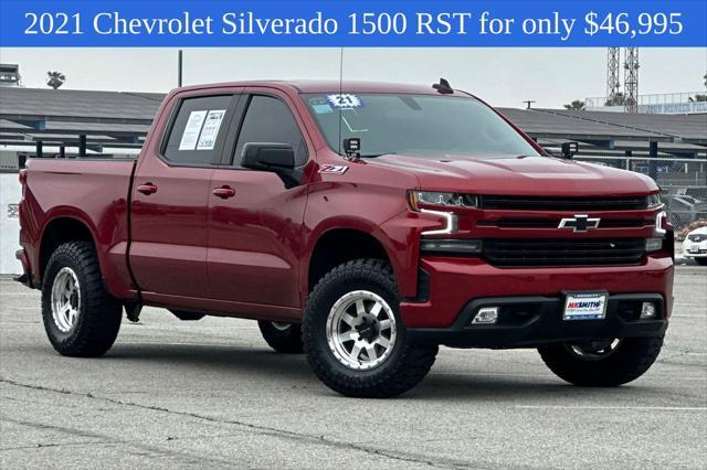 used 2021 Chevrolet Silverado 1500 car, priced at $46,995