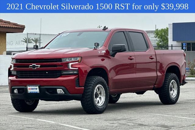 used 2021 Chevrolet Silverado 1500 car, priced at $39,998