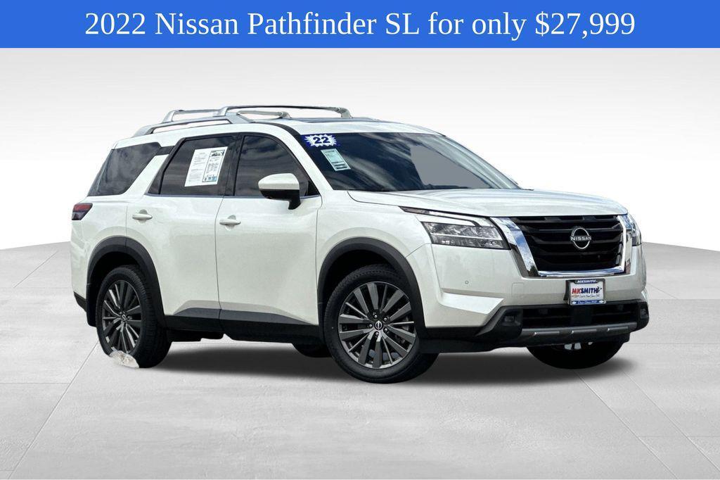 used 2022 Nissan Pathfinder car, priced at $27,999