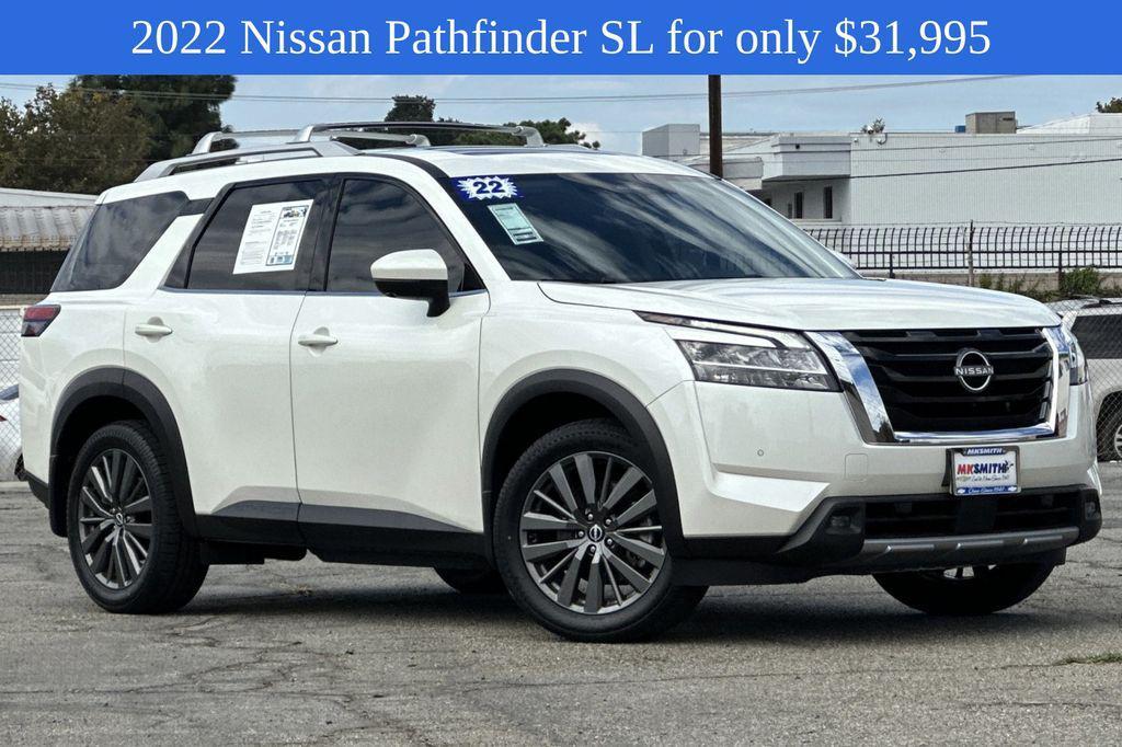 used 2022 Nissan Pathfinder car, priced at $31,995