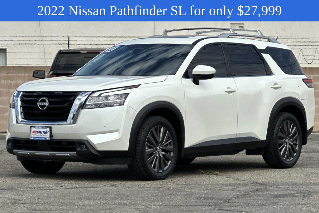used 2022 Nissan Pathfinder car, priced at $27,999