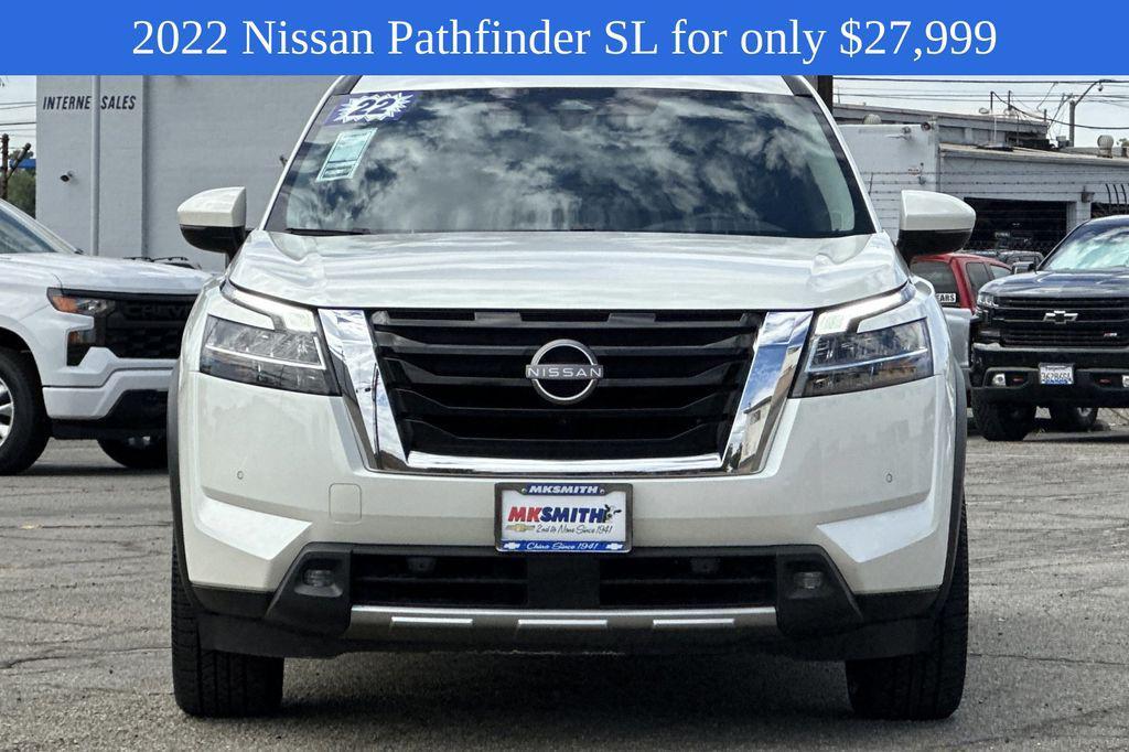used 2022 Nissan Pathfinder car, priced at $27,999