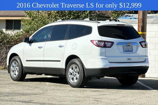 used 2016 Chevrolet Traverse car, priced at $12,999