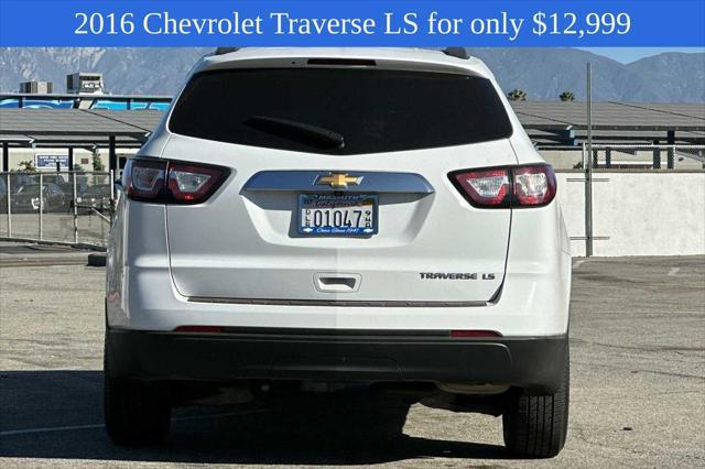 used 2016 Chevrolet Traverse car, priced at $12,999