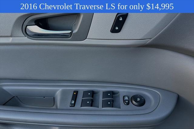 used 2016 Chevrolet Traverse car, priced at $14,995