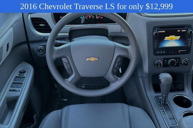 used 2016 Chevrolet Traverse car, priced at $12,999