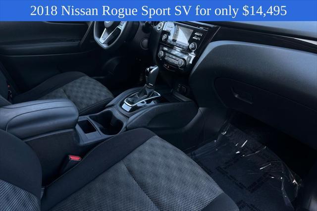 used 2018 Nissan Rogue Sport car, priced at $14,495