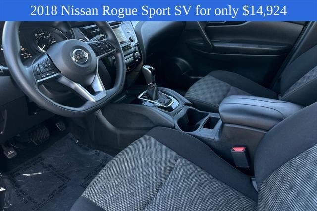 used 2018 Nissan Rogue Sport car, priced at $14,924